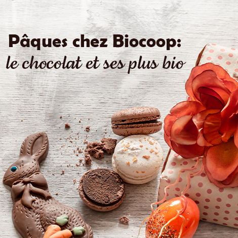 Pâques chez Biocoop : le chocolat et ses plus bio